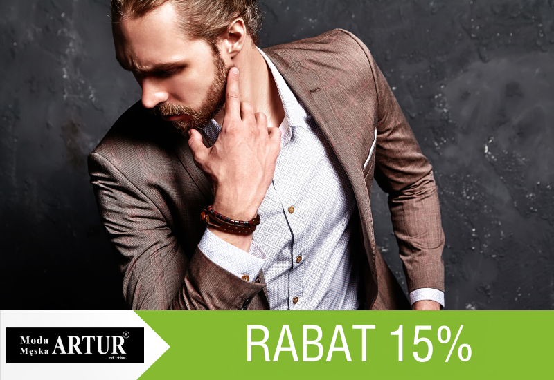 15% rabatu na wybrany asortyment