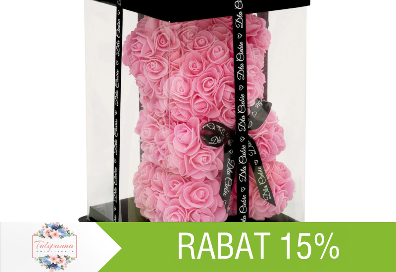 15% rabatu na Misia z róż