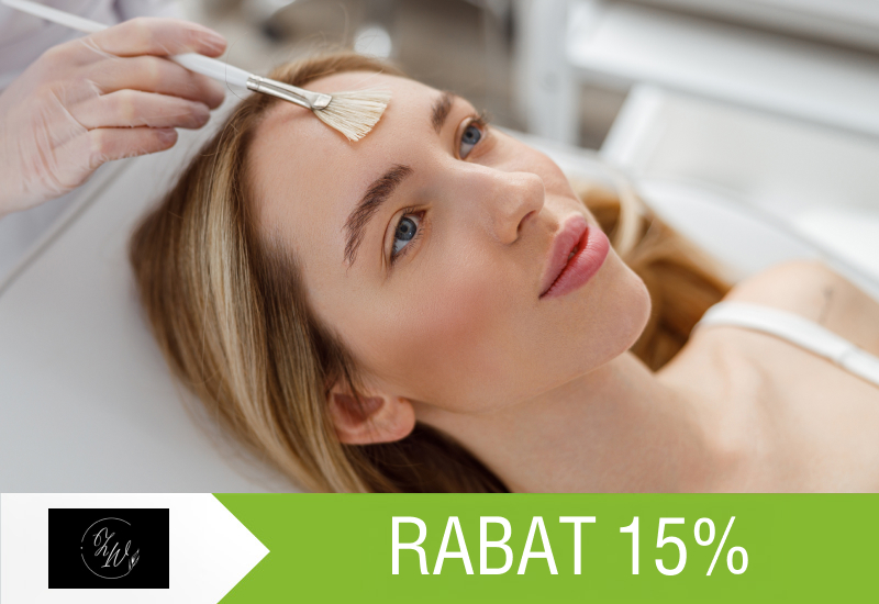 15% rabatu na Zabiegi na twarz