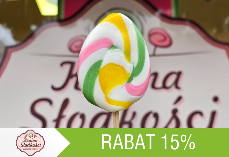 15% rabatu na jajka z karmelu