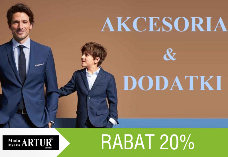 20% zniżki na akcesoria i dodatki