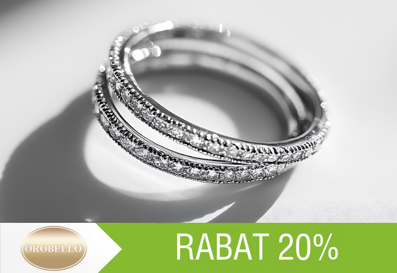20% rabatu na wyroby ze srebra 
