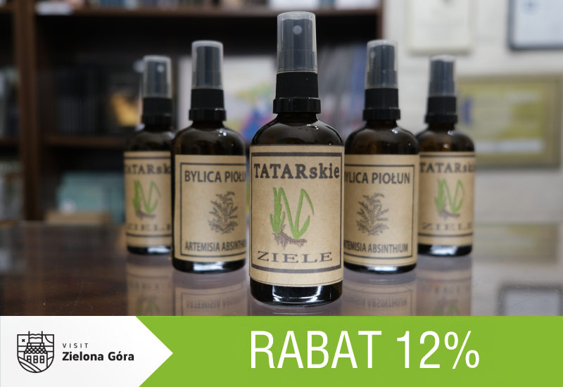 12% rabatu na hydrolaty i wyciągi ziołowe