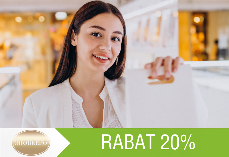 20% rabatu na wyroby ze srebra