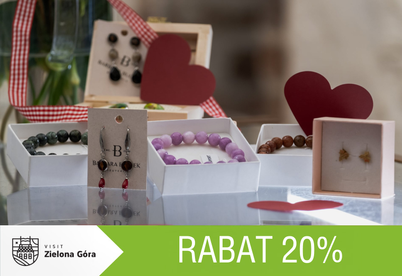 20% rabatu na Biżuterię