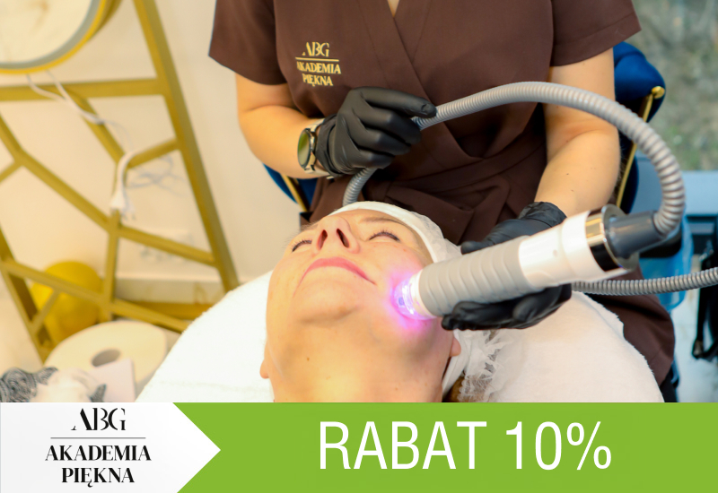 10% rabatu na wybrane zabiegi kosmetyczne