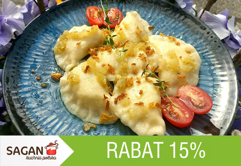 15% rabatu na całe menu