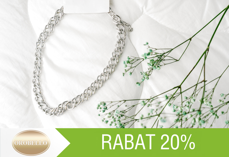 20% rabatu na wyroby ze srebra