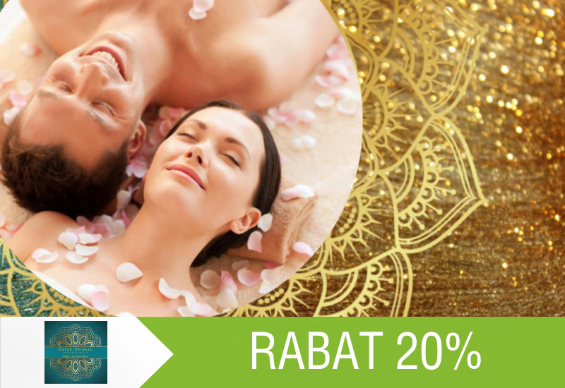 20% rabatu na Masaż relaksacyjny gorącymi kamieniami