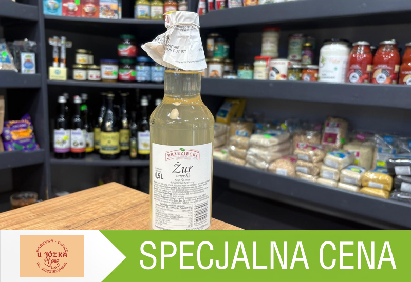 Żur Wiejski Brzeziecki zamiast 9ZŁ z kartą zapłacisz 7,5ZŁ