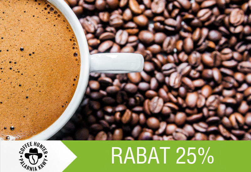 25% rabatu na Kawę